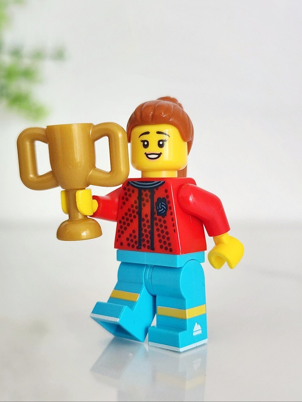 ⚽️ LEGO Exclusive BAM 2023 Q3 Female Soccer Champion Minifigure Trophy World Cup